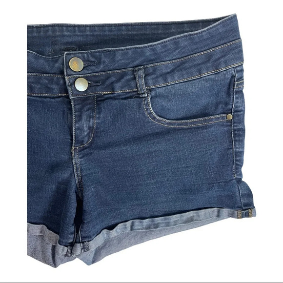 🛍️3/$40 Garage Denim Short Shorts Blue Jean  Size 29 - Picture 2 of 5